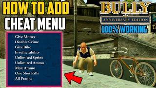 How To Add Cleo Cheat Menu in Bully Anniversary Edition For Android 11/12/13