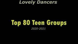 Lovely Dancers Top 80 Teen Groups (2020-2021)