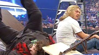 Edge destroys Mick Foley