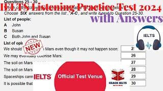 IELTS Listening Actual Test 2024 with Answers | 18.12.2024