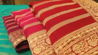 Banarasi Silk Sarees Collection | banarasi silk saree blouse designs | Jain Bandhu Sarees Lucknow