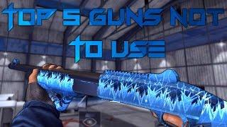 Critical Ops: Top 5 Guns NOT To Use