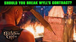 Should You Break Wyll's Contract in ACT 3? Mizora's Offer for Wyll in Baldur's Gate 3