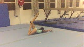 Level 4 floor routine | Rebecca The Gymnast