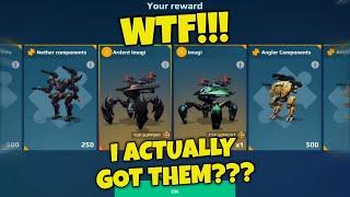 WTF! I GOT AN ARDENT IMUGI FROM THE SPECIAL DELIVERY IN WAR ROBOTS??? #warrobots #wr #shorts #short