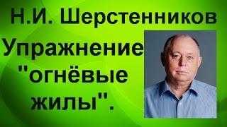 Шерстенников. Н.И. Шерстенников демонстрирует работу с огнёвыми жилами.