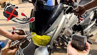 Bajaj pulser bike pr  VCU bar bar kharab hone Kay Karan vcu Kay Sara connection khatam