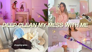 DEEP CLEAN MY MESS WITH ME organizing + decluttering