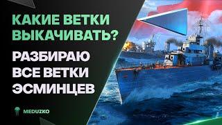 КАКИЕ ЭСМИНЦЫ КАЧАТЬ В 2024? ● ОБЗОР ВСЕХ ВЕТОК