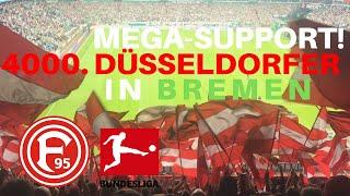 MEGA SUPPORT DER DÜSSELDORFER ! Fortuna Düsseldorf Fans eskalieren in Bremen ! (1:3) 17.08.2019