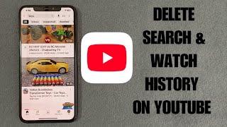 iPhone | How to Delete Search History and Watch History on YouTube 2025