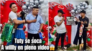 Omga rola a wicho le regala tremenda sorpresa ni yassy se atrevio a tanto/Tuty casi besa a Willy