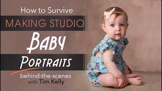 Baby Photo Session – Making Studio Portraits of a Six Month Old.  Important Tricks and Tips!