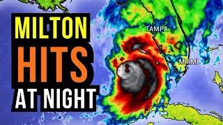 Hurricane Milton Night Landfall...