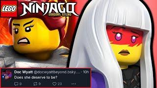 She deserves to suffer I guess...?  Ninjago Dragons Rising Future News!