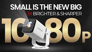 Bring the big screen home with Atom 3X projector by Egate.