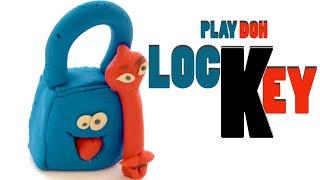 Lets Make Fun Play Doh Lock & Key for Kids