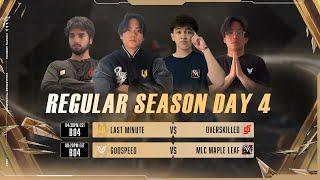 2024 NACT Fall Regular Season Day 4 | Mobile Legends: Bang Bang