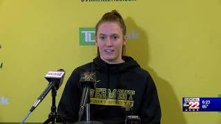 Theresa Schafzahl become's UVM women's hockey all-time points leader