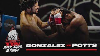 BYB 24 Super Brawl Saturday Full Bare Knuckle Match Christopher Gonzalez vs. Jeremiah Potts