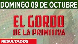 Resultado del sorteo El Gordo de la Primitiva del Domingo 9 de Octubre del 2022.