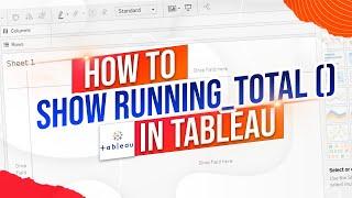 How to Calculate Running Total in Tableau