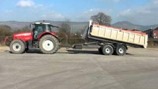 AGRICULTURAL HOOKLIFT TRAILER HOOK LIFT FASTRAC FARM TRAILER