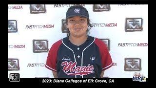 2023 Diane Gallegos Third Base Softball Skills Video - Lady Magic Jaquez