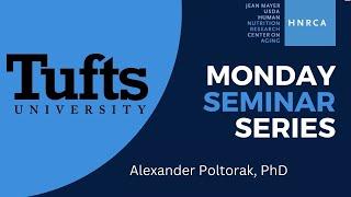 HNRCA Monday Seminar Series, March 3, 2025, Alexander Poltorak, PhD