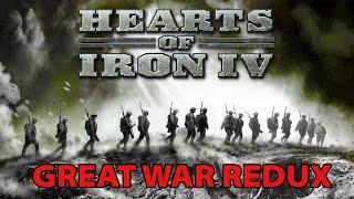 MULTIPLAYER PARTY HEARTS OF IRON 4. MOD GREAT WAR REDUX