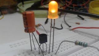 How to make world's simplest LED flasher