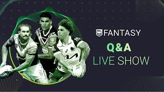 NRL Fantasy 2025 Podcast | LIVE Q&A | Round 1