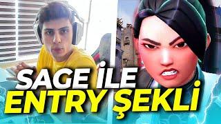 BERK RIP TEPE - SAGE İLE ENTRY ŞEKLİ! DUO MELİH | VALORANT