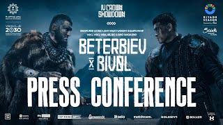 Artur Beterbiev vs Dmitry Bivol Press Conference LIVE | Light-Heavyweight UNDISPUTED  #RiyadhSeason