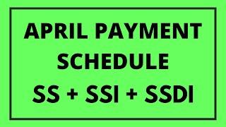 When Will I Get Paid? Social Security Payments - Supplemental Security Income Disability SSI SSDI SS