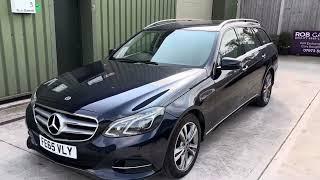 Mercedes E220 BlueTec SE euro 6 estate used car review