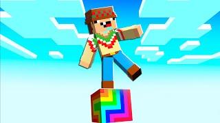 ¡Minecraft PERO es 1 BLOQUE ALEATORIO!  SILVIOGAMER MINECRAFT PERO