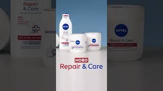 NIVEA Repair & Care с 10% Глицерин + Пантенол успокоява и възстановява чувствителната и сърбяща кожа