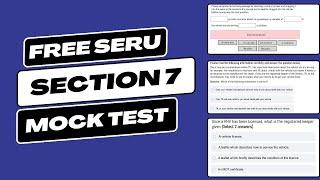 TFL SERU Section 7 - Free Mock Test - Safer Driving