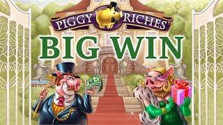 Piggy Riches online slot by Netent Big win