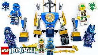 Lego Jay's Mech Battle | Master Lloyd | Lego Ninjago Dragons Rising Set 71805