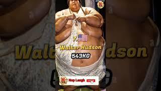 10 fattest people in the world  #shorts #short #yotubeshorts #trending Heaviest man!!