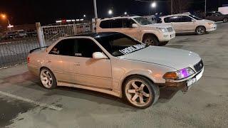 Замена заднего редуктора и подвесного подшипника Toyota Mark II JZX100