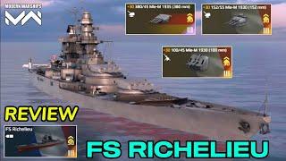 Modern Warships | REVIEW FS RICHELIEU THIẾT GIÁP HẠM XUẤT HIỆN TRONG VÒNG QUAY MAY MẮN 12/2024