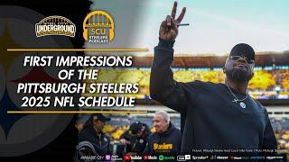 First impressions of the Pittsburgh Steelers 2025 NFL schedule