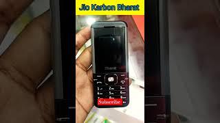 Karbon Jio Bharat #unboxing #viral #trendingshorts #jio4g #jiophone #mobiletricks