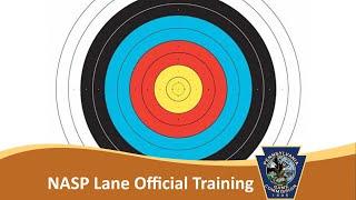 NASP Lane Official Training Video