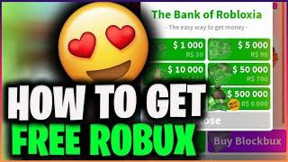 How to get FREE Robux in Bloxburg!  (JANUARY 2021 UPDATE)