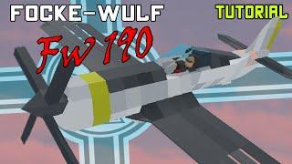 Fw 190 | Plane Crazy - Tutorial