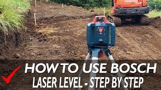 How to use Bosch Laser Level for Beginners   Step by Step Laser Level Tips